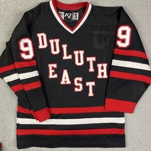 Vintage Duluth East Greyhounds Hockey Jersey High School Minnesota MN Sz Small